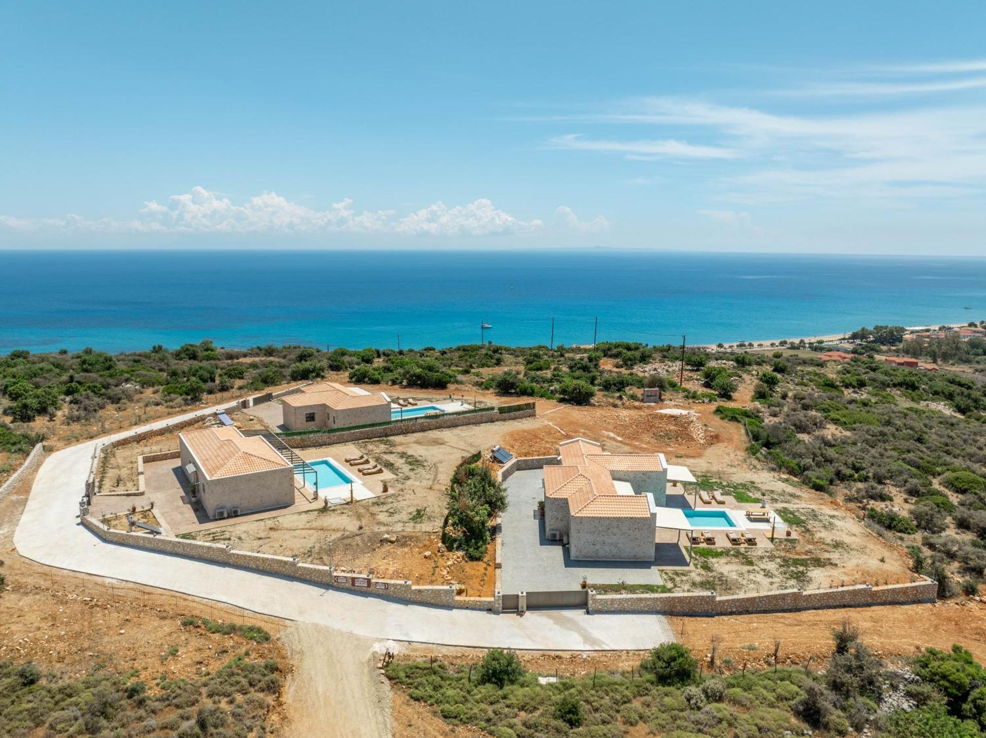 Pantheon Luxury Villas Skala  Exterior foto