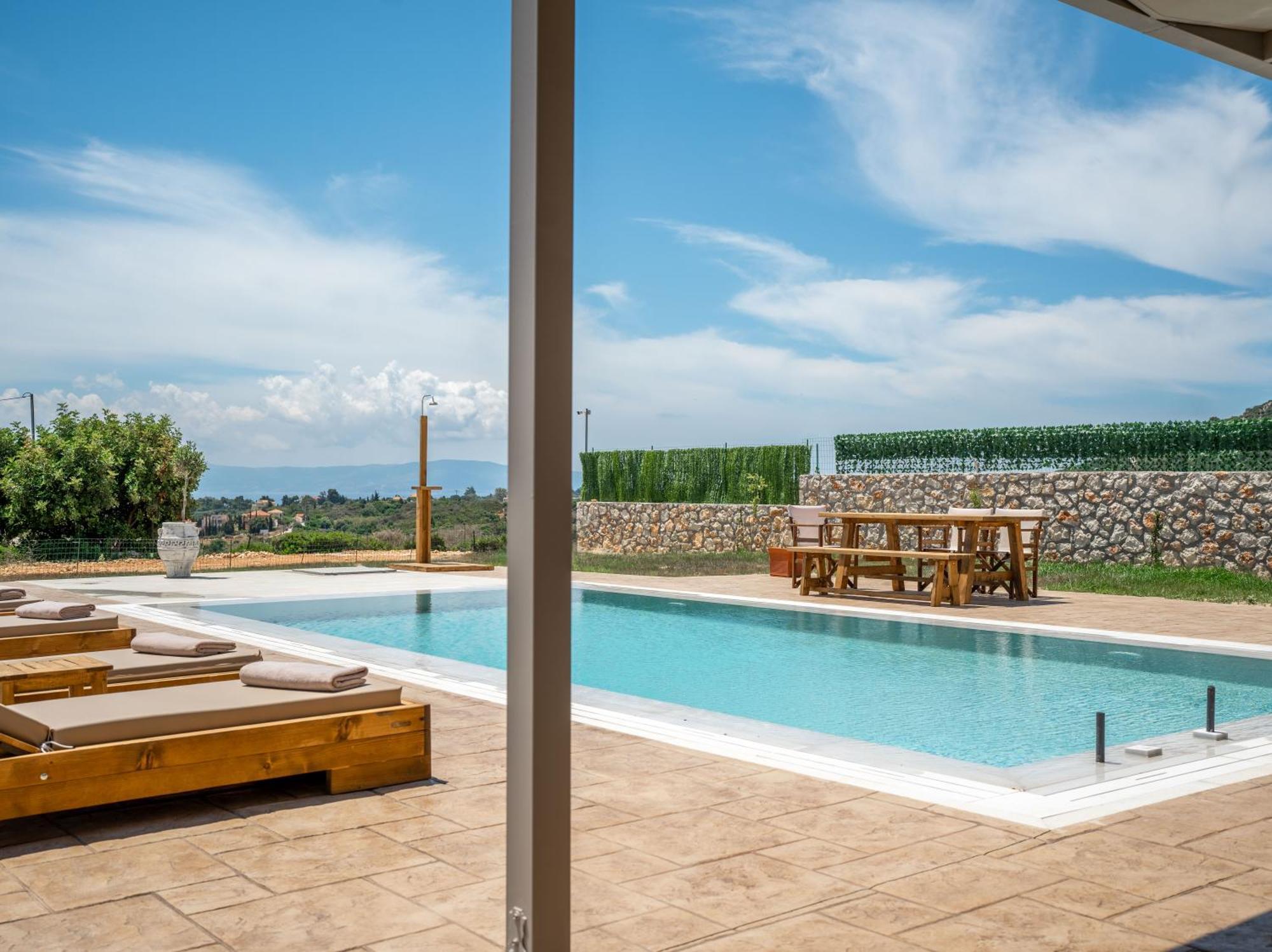 Pantheon Luxury Villas Skala  Exterior foto